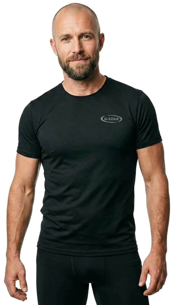 G-Star 90s logo r t Heren T-shirts Zwart