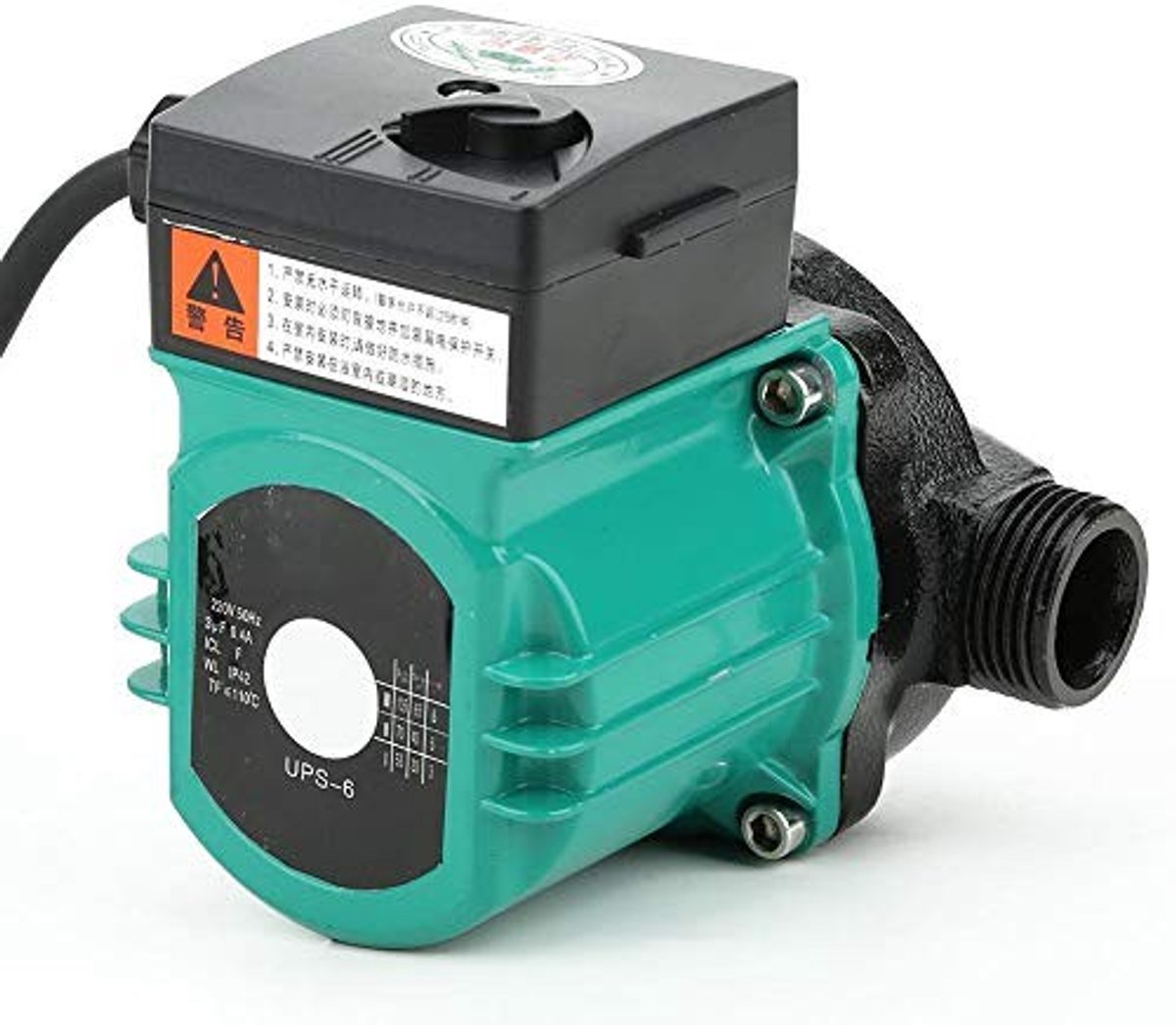 Allecto - Automatische Circulatiepomp - Stil en Efficiënt - Koper Motor - 3/4-inch Aansluiting - 65 L/min Capaciteit - Ideaal voor Tuin en Aquarium...