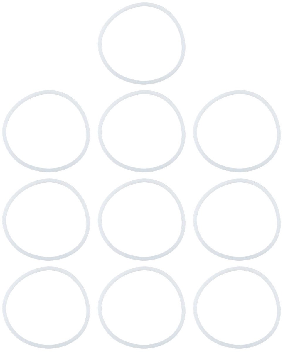 Allecto - Rubber Seal Gaskets - 10x vervangringen - Hoogwaardige kwaliteit - Voor blenders - Duurzame afdichtingen - Geschikt voor Magic Bullet - P...