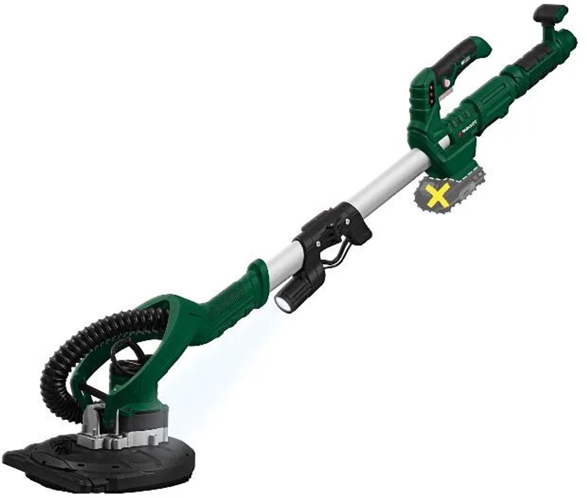Parkside Accu Plafond en Wand Schuurmachine 20 V zonder accu en lader - Apparaat compatibel met alle accu's van de serie PARKSIDE X 20 V Team - Met instelbare snelheid voor optimale schuurresultaten - Uitschuivende aluminium telescoopsteel – foto 6