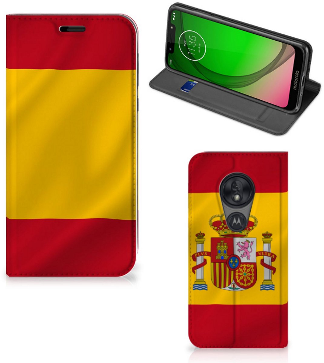 Motorola Moto G7 Play Standcase Spanje
