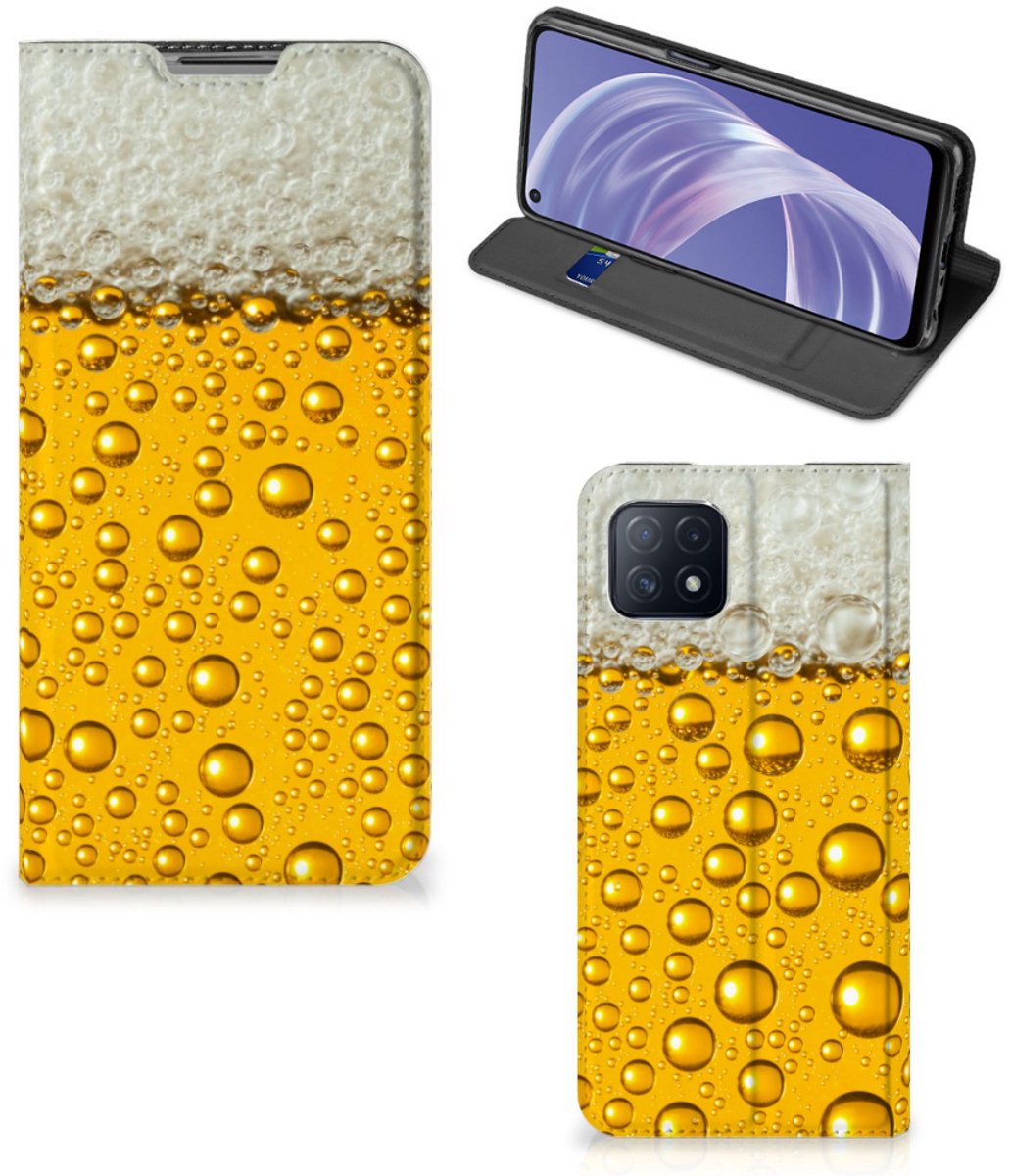 OPPO A73 5G Flip Style Cover Bier