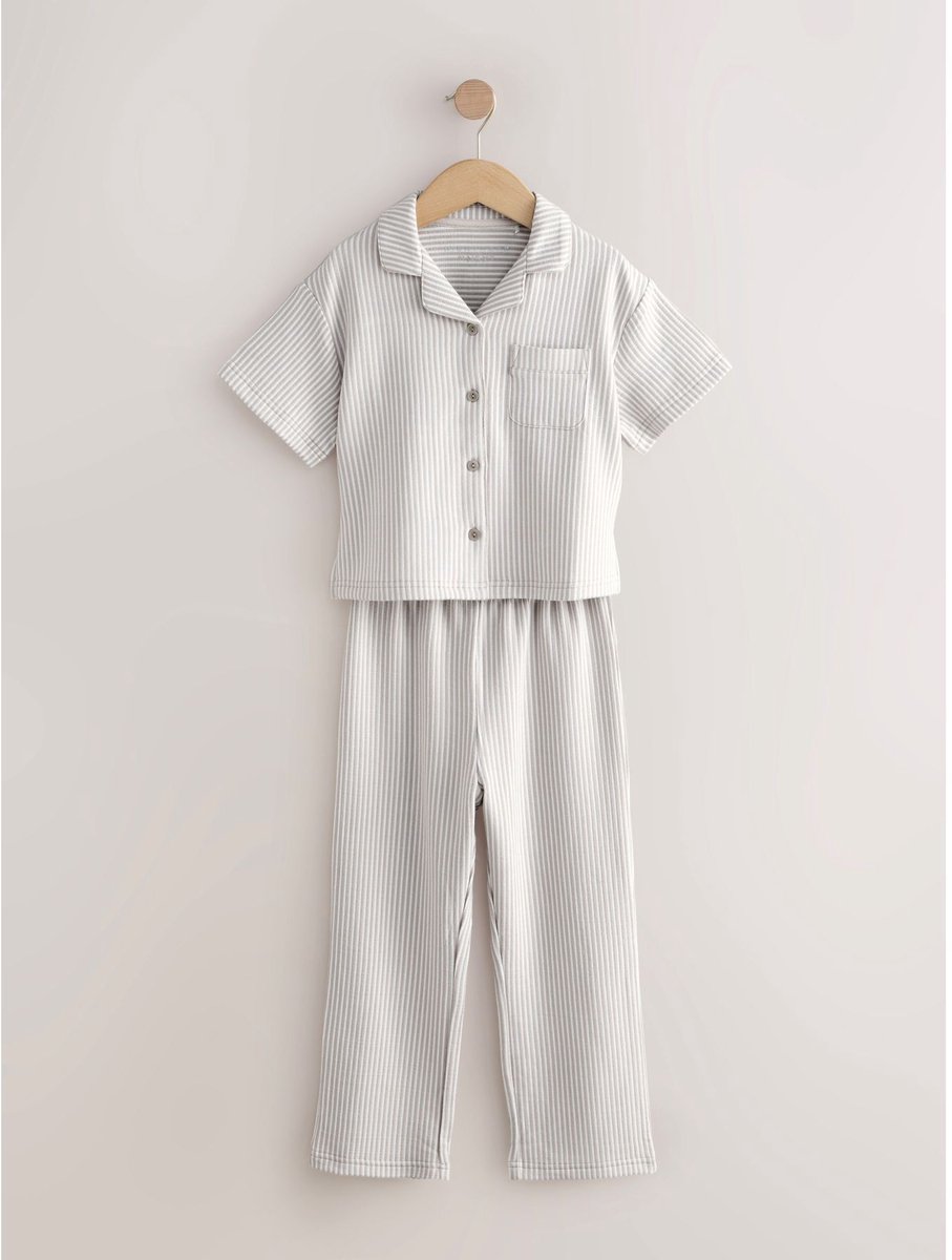 Next - Meisjes - Pyjama met knoopsluiting - Huidkleur
