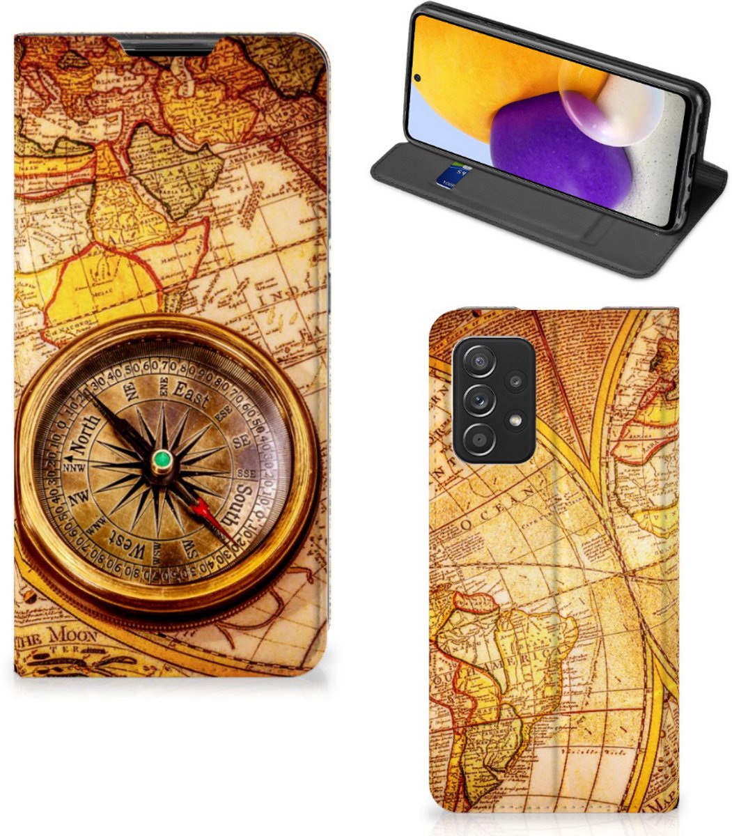 Samsung Galaxy A72 (5G/4G) Book Cover Kompas
