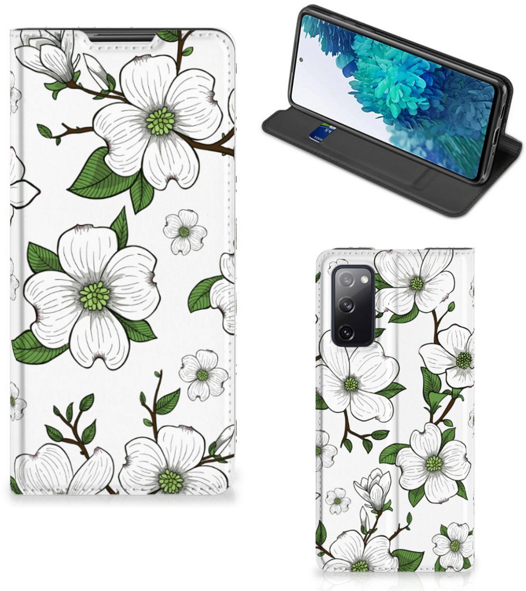 Samsung Galaxy S20 FE Smart Cover Dogwood Flowers