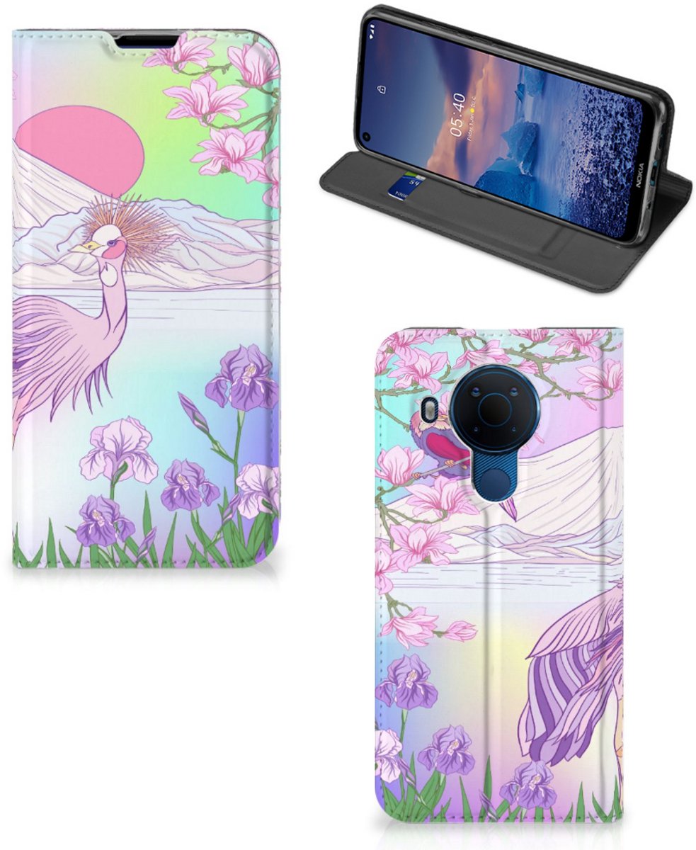 Nokia 5.4 Hoesje maken Bird