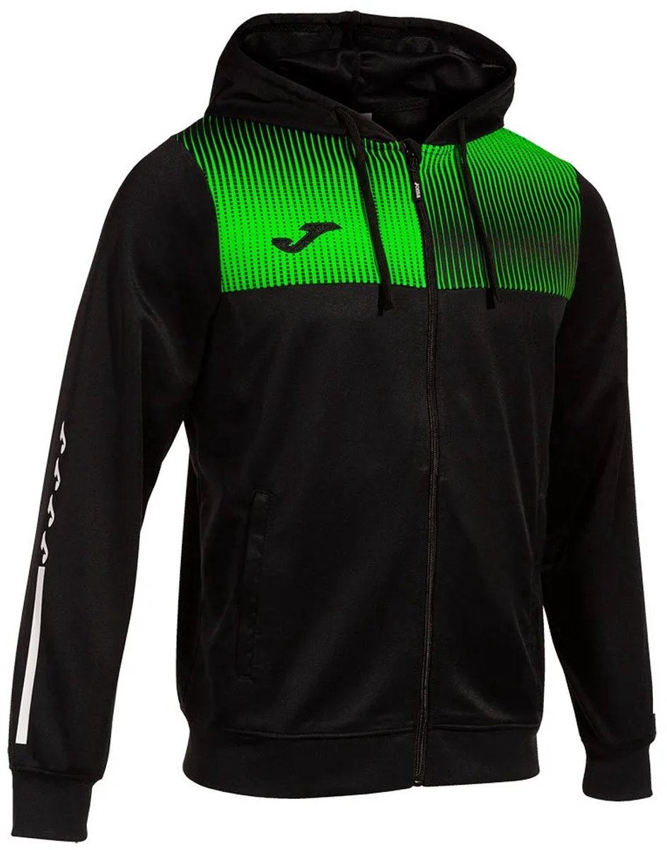 Joma Eco Supernova Sweatshirt Met Rits Zwart XL Man