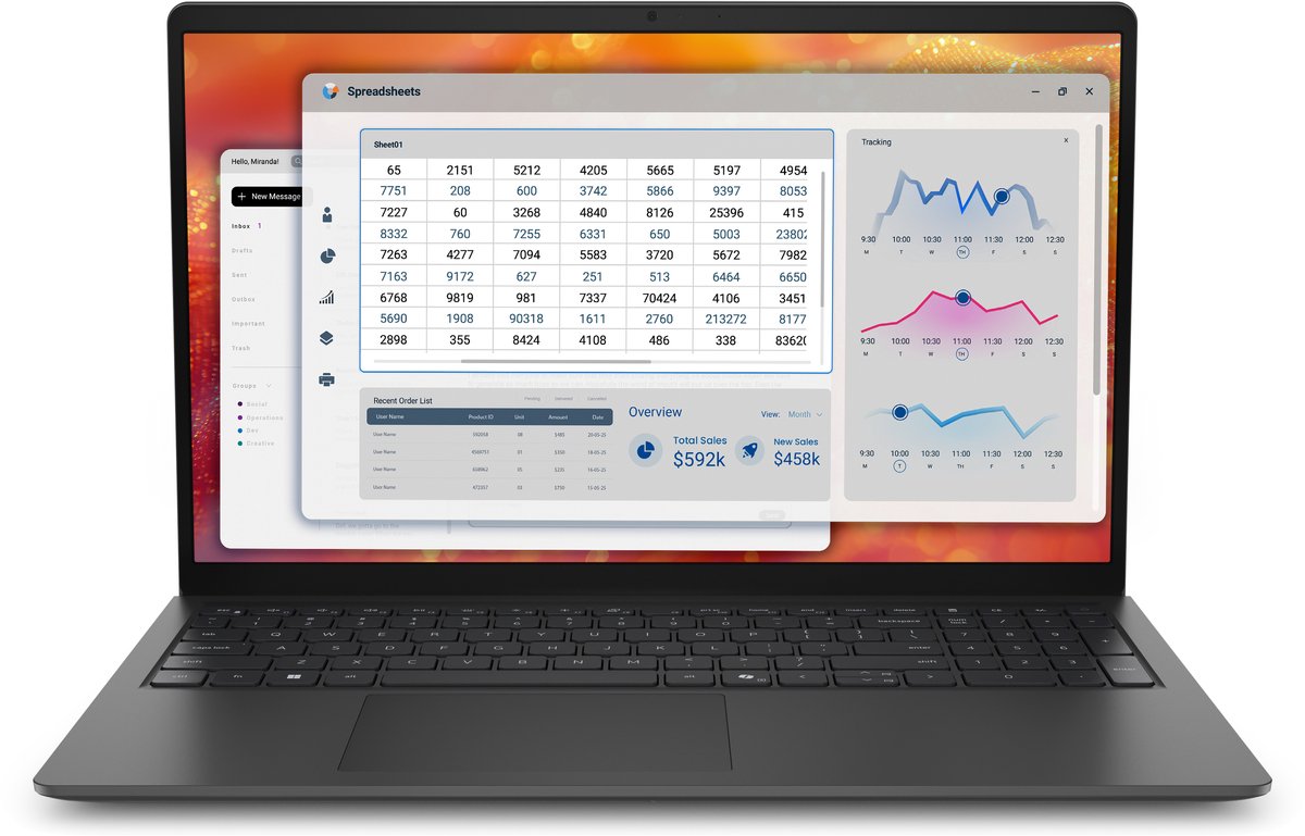 DELL Pro 15 Essential PV15265 AMD Ryzen™ 5 130 Laptop 39,6 cm (15.6") Full HD 16 GB DDR5-SDRAM 512 GB SSD Wi-Fi 6 (802.11ax) Windows 11 Pro US International Zwart