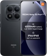 Xiaomi REDMI Note 15 Pro+ 5G - 12 GB RAM - 512 GB - Zwart
