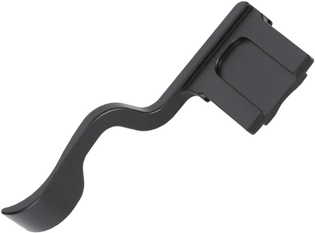 Metaal Vinger Grip voor Camera - Geschikt voor Fuji X-T10, X-T20, X-T30, X-T1, X-T2 en X-T3 - Aluminium Duurzaam en Ergonomisch Ontwerp voor Verbeterde Grip en Stabiliteit