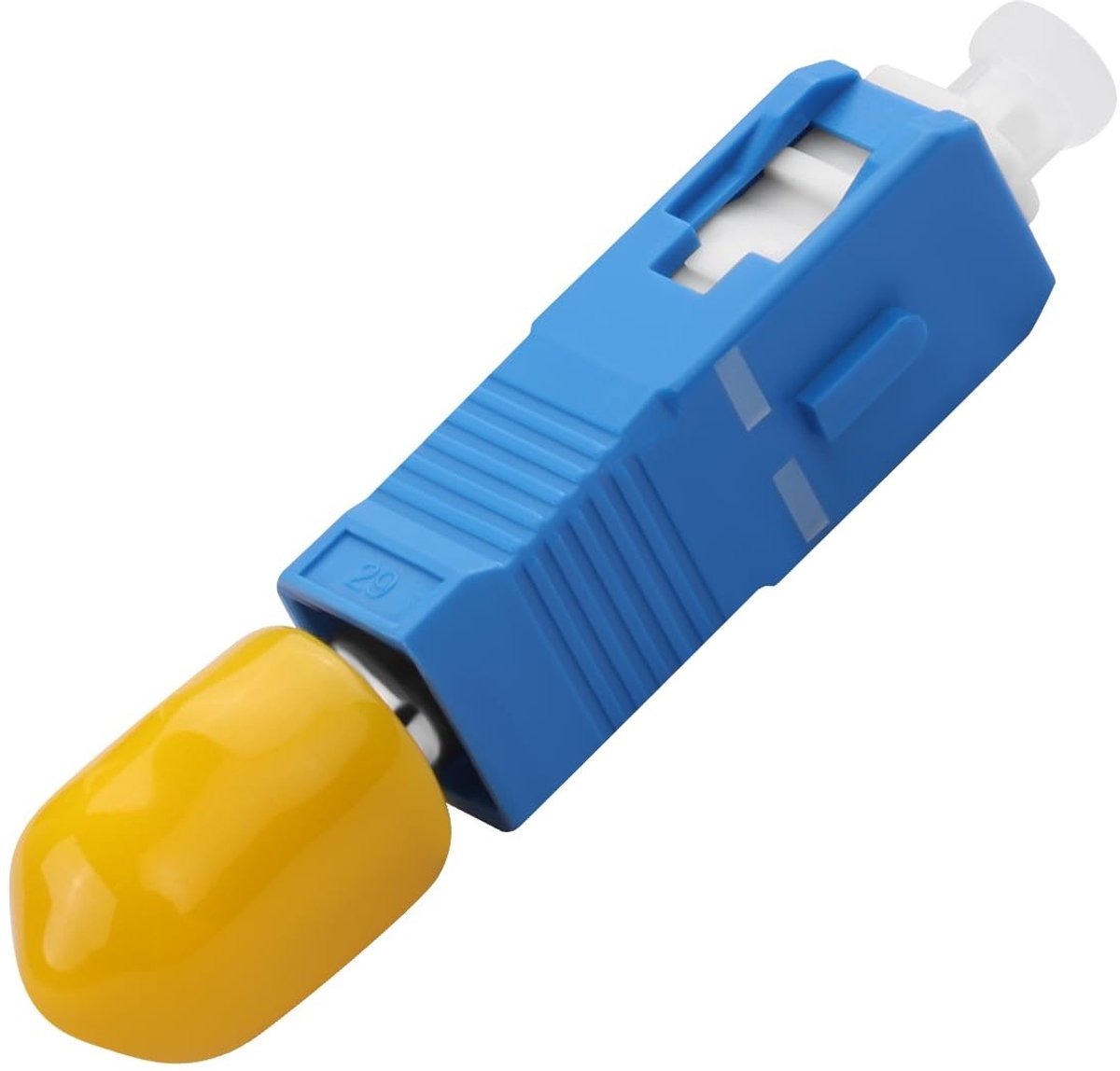 SC Plug naar ST Female Simplex Fiber Adapter - SM 9/125μm