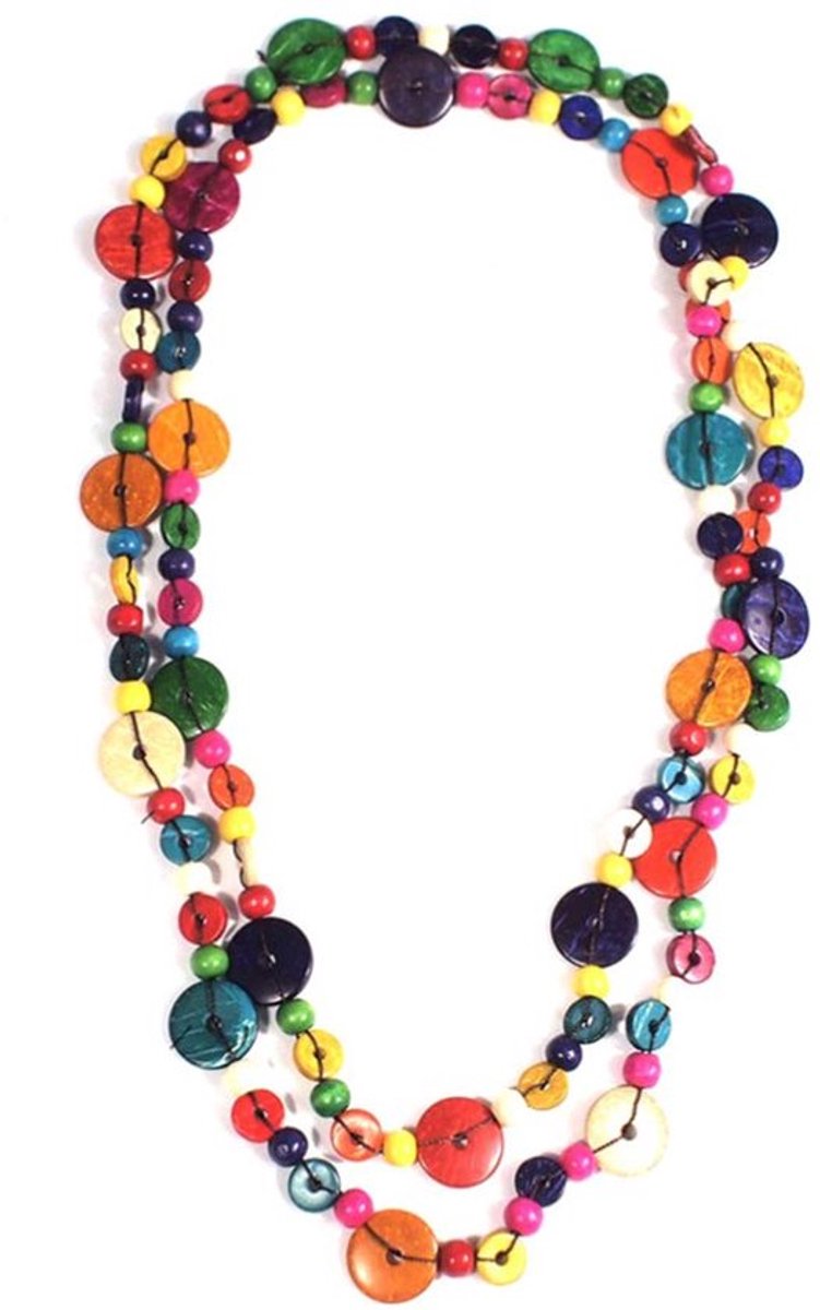 Bohemian Schelp Ketting voor Vrouwen Meisjes Feest Kleurrijk