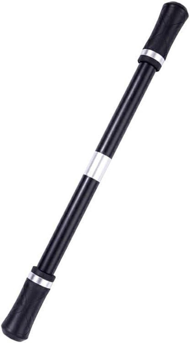 Draaispeelgoed Pen - Roterende Pen - Stress Verlichten - Draagbaar Ontwerp - 21.5 cm - Zilver