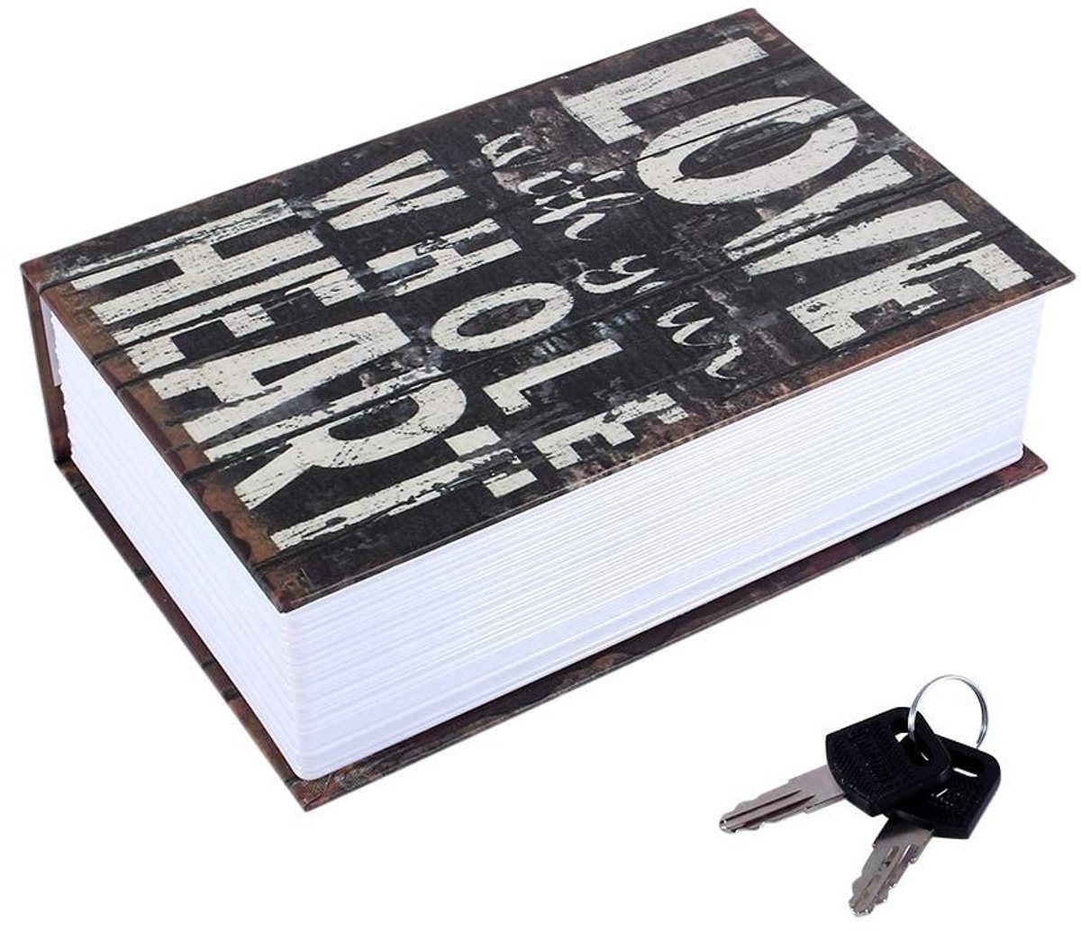 Verborgen Boek Kluis - Dictionary Safe voor Geld en Sieraden - 18x11.5x5.5 cm
