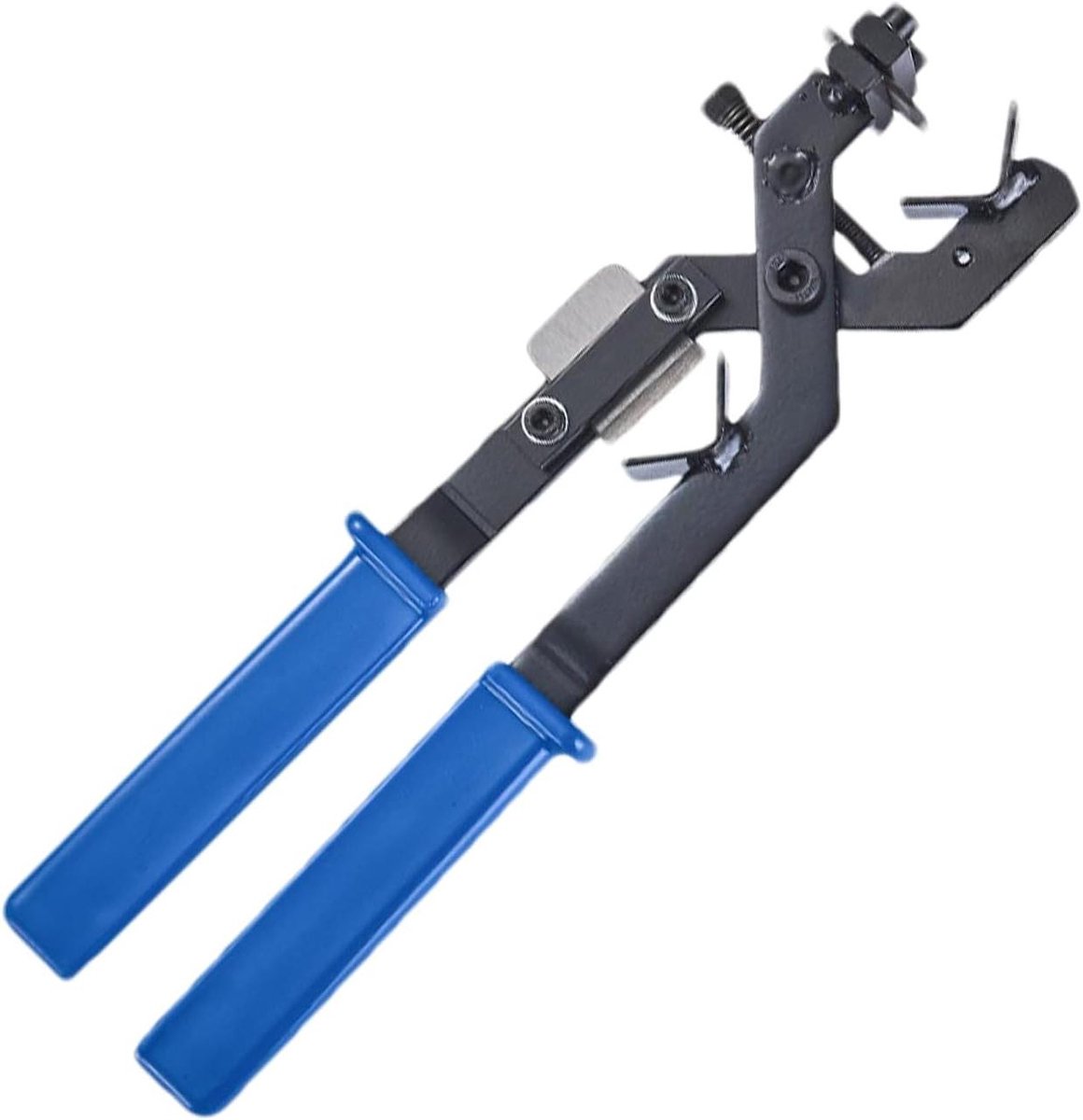 Elektrische kabelstripper - Draadstripper gereedschap - Elektrische werkzaamheden - Verstelbare schroefgreep - 15-30 mm bereik - Zwart