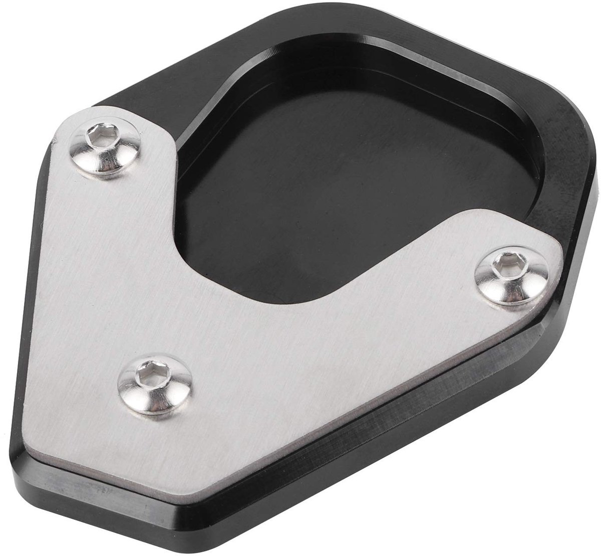 Livia home - Kickstand Extension Pad - Ondersteuning voor Motorfiets - Zilver - Vergroter voor Standaard - Geschikt voor V85TT 2020-2021