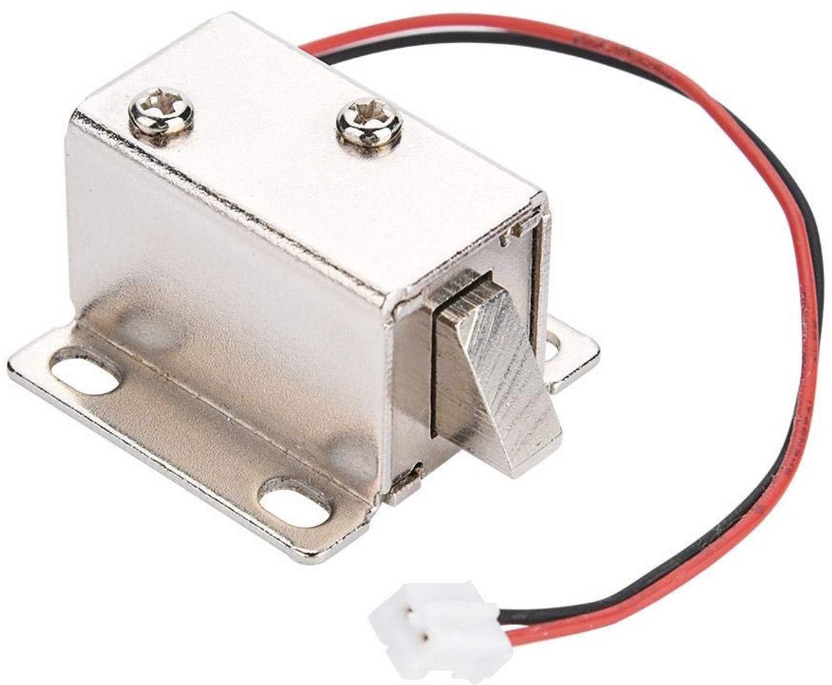 Smoakez - Elektromagnetische Deurslot - Toegangscontrole - Ultra-dun ontwerp - Veiligheidsslot - Geschikt voor scholen, hotels en meer - 12V 0.4A