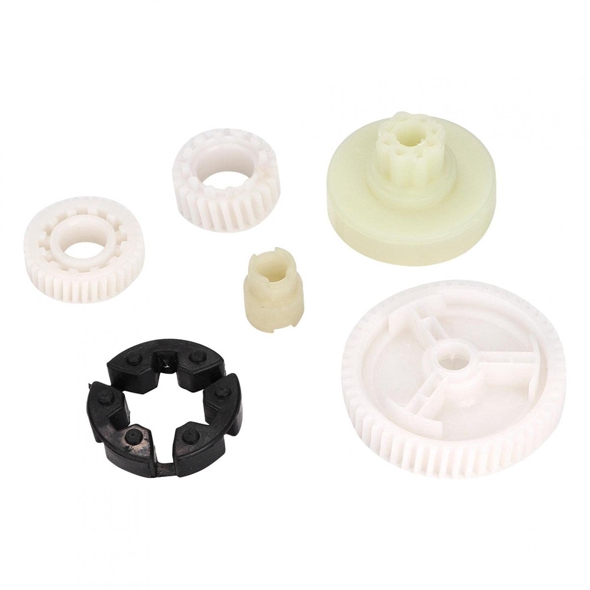 Smoakez - 6 Stuks Window Lift Regulator Motor Gear - Vervangingsset voor Autoruitglazen - Gloednieuw - ABS - Geschikt voor diverse modellen