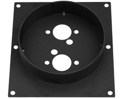 Allecto - Diesel Heater Turret Planar - Roestvrij Stalen Montageplaat - Extra Verwarming - 130 mm - Geschikt voor Eberspacher en Webasto - Sterke e...