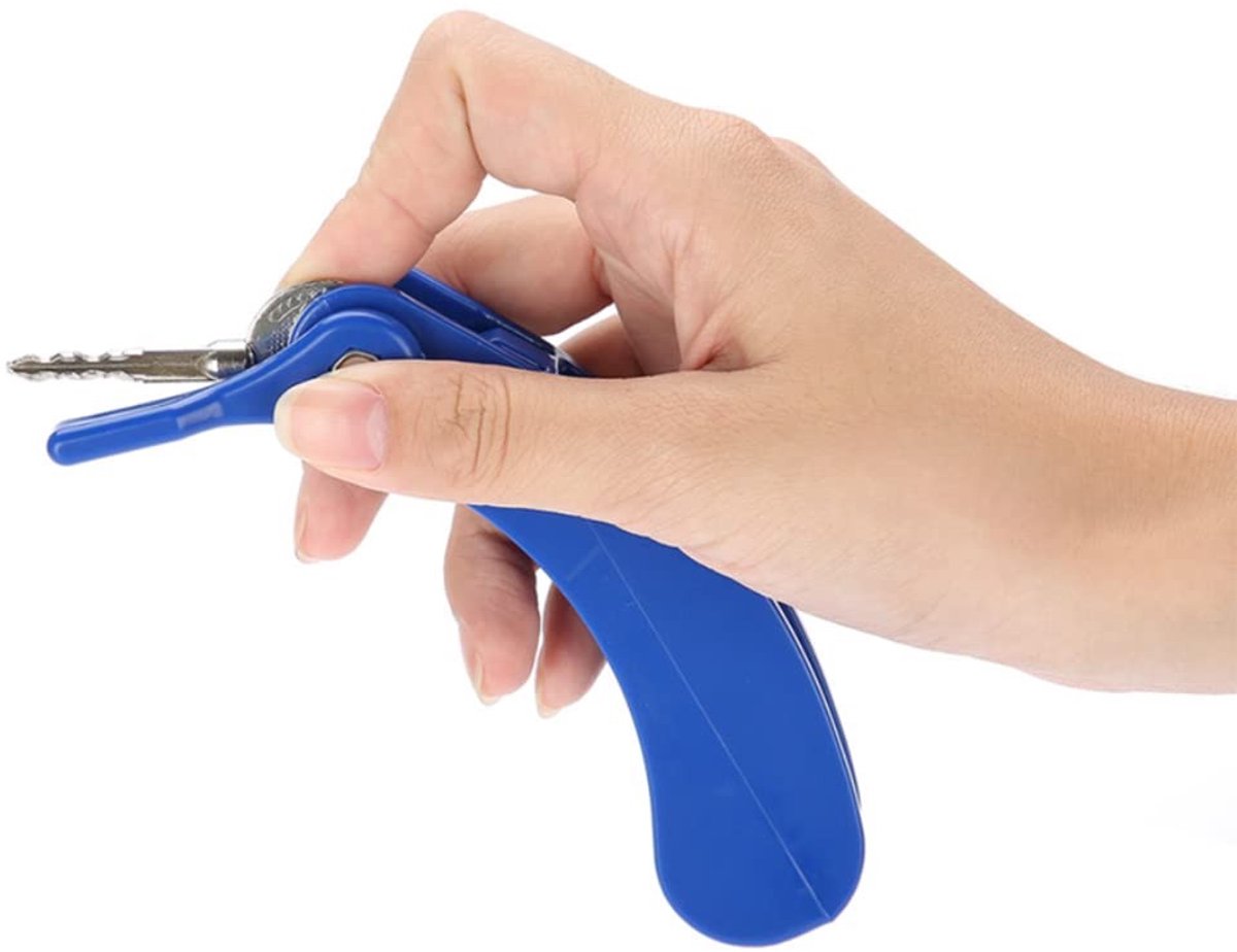 Dailygoods - Sleuteldraaier - Sleuteldeuropeningshulp - Grip voor artritis - Duurzaam materiaal - Geschikt voor ouderen - 2-in-1 ontwerp
