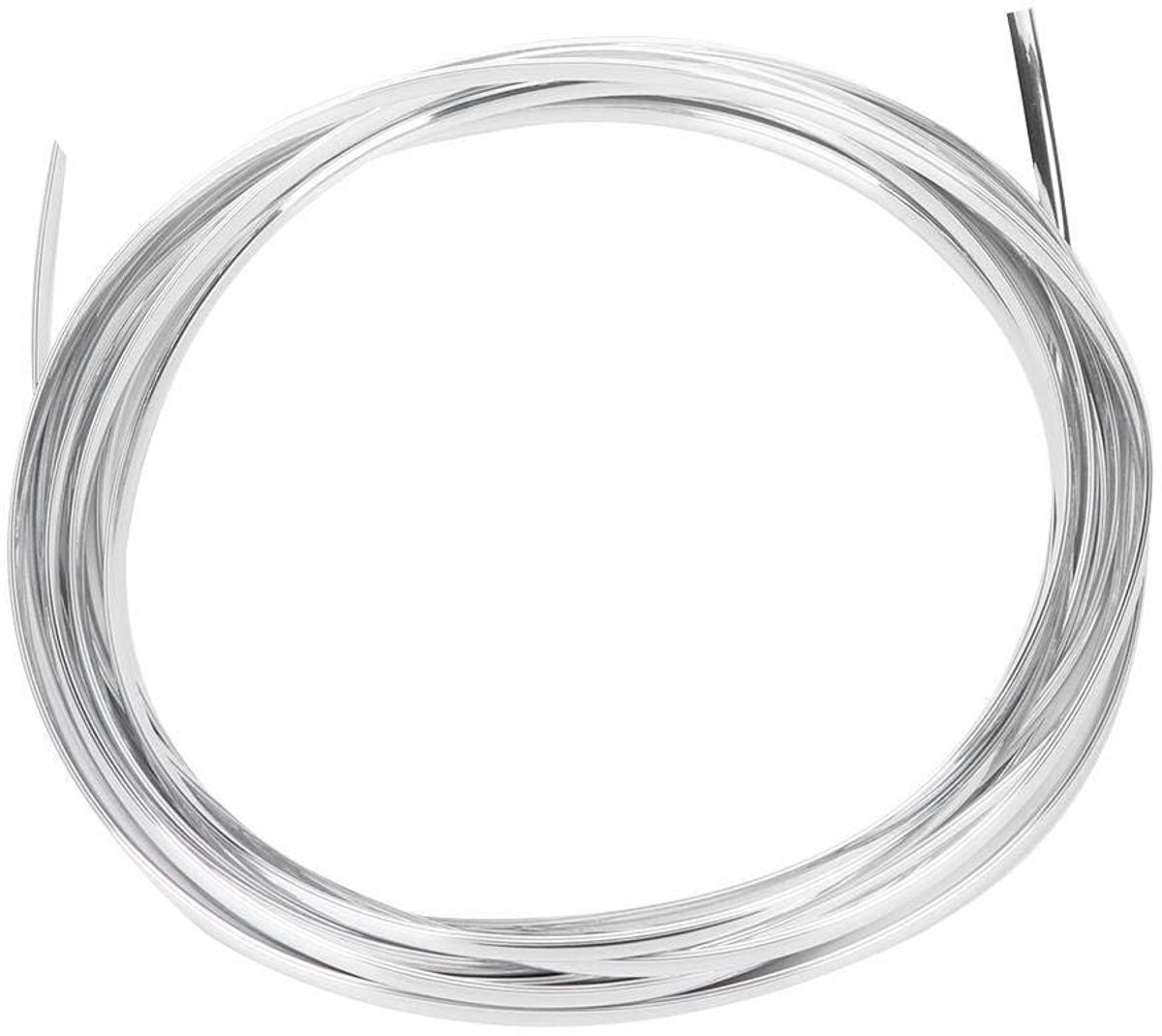 Jhubersproducts - Deurrandbekleding - Chroomlijst - Krasbescherming - 10 meter - Decoratieve sierlijst - Universeel voor autodeuren en kofferbak