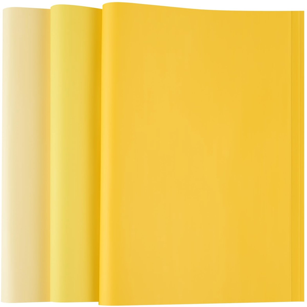 Dailygoods - Tissuepapier - Multicolor - 60 Vellen - Geel en Oranje - Geschenkverpakking - Creatieve DIY Projecten - Versiering voor Feesten