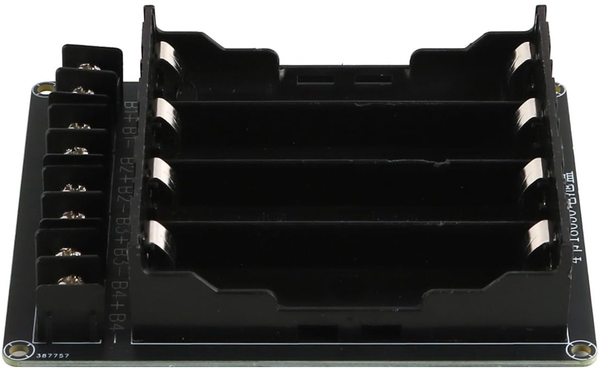 Dailygoods - Cellen Serie-Parallel Batterijbehuizing - DIY Batterijdoos - Lasvrije Batterijsleufhouder - 18650-batterij - Ideaal voor powerbanks - Voo