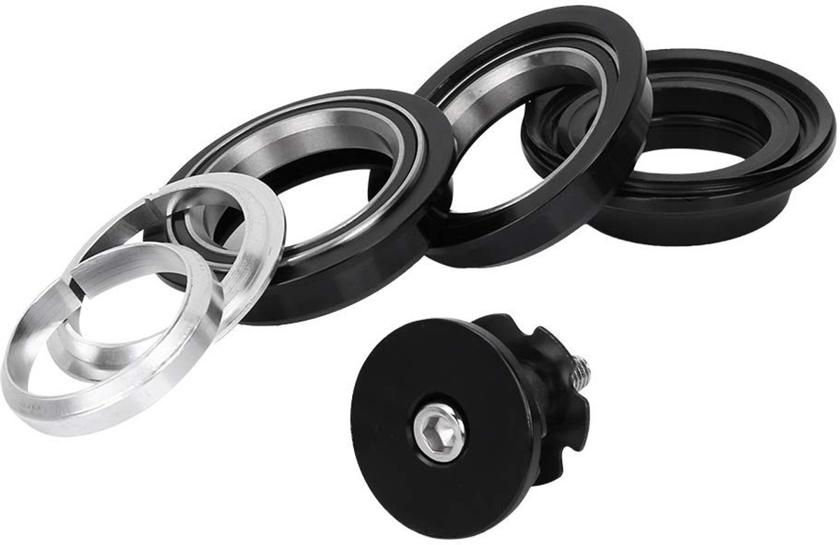 Dailygoods - Fietskopstuk - Aluminium Legering - Duurzaam en Waterdicht - 44mm - Fietsaccessoire - Voor fietsen - Zilver