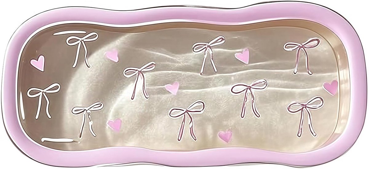 Virtubuy - Elegante brillenkoker - Beschermhoes voor zonnebril - Hardcase voor leesbril - Strikdetail - Dames accessoires - Geschikt voor alle brill...