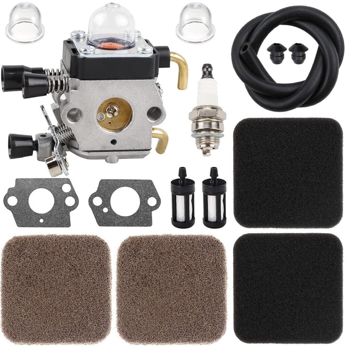 Allecto - Carburateur - Grastrimmer - Hoge prestaties - Compact - Luchtfilter-tuningset - Voor diverse Stihl modellen - Inclusief gebruiksaanwijzing