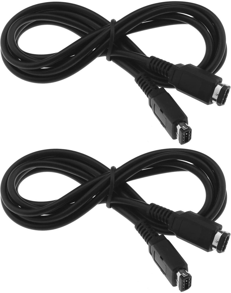 Allecto - Link Kabel - 2 Speler Aansluitlijn - 1,2 m - Geschikt voor Nintendo Game Boy Color - Zwart