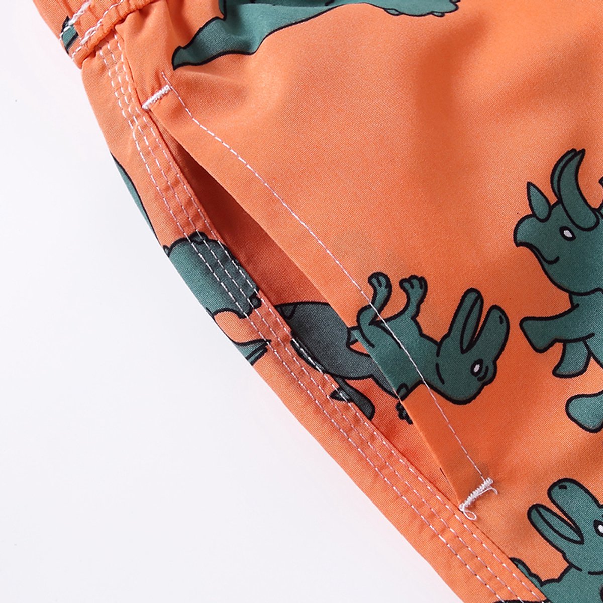 NiSy.nl Zwembroek Jongens | Zwemshort | Dino Print | Sneldrogend | | Oranje — afbeelding 8