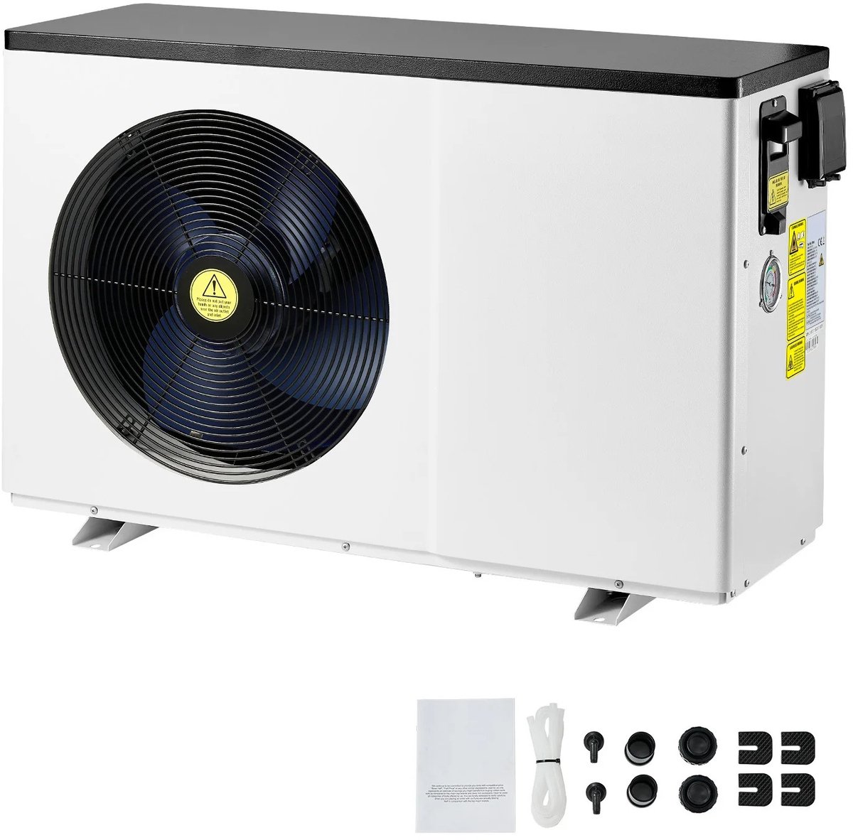 Lifero Elektrische zwembadwarmtepomp - Verwarming Zwembad - 1,48–7,11 kW - Verwarmen & Koelen Zwembadwater - Bovengronds