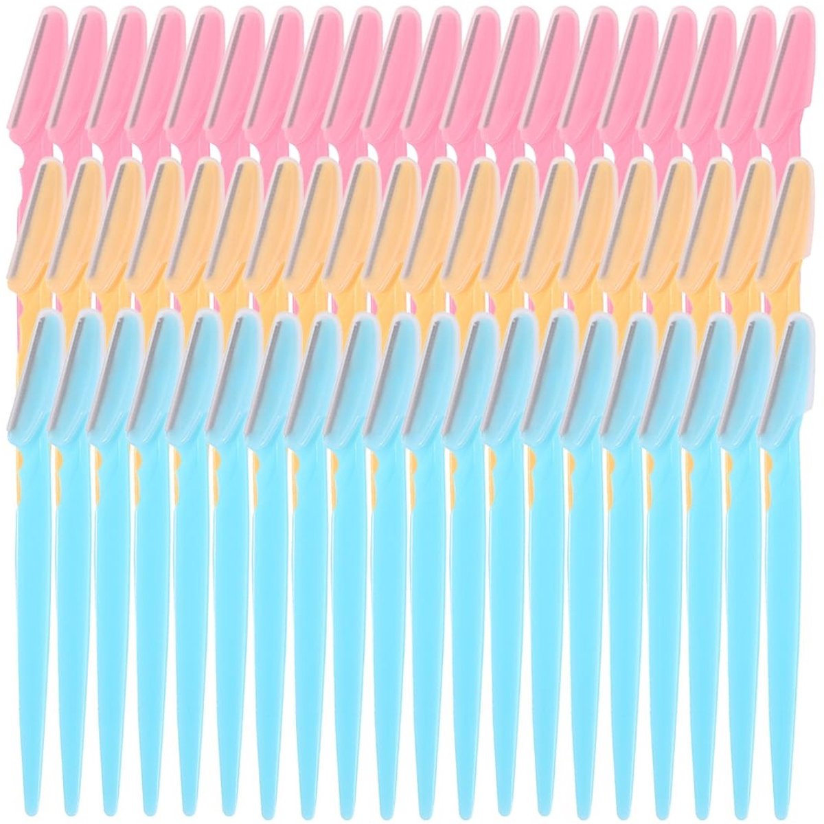 NTHProducts - Eyebrow Shaver - Gezichtsverwijderaar - Pijnloze ontharing - 60 Stuks - Dames - Veilig en effectief - Geschikt voor alle huidtypes