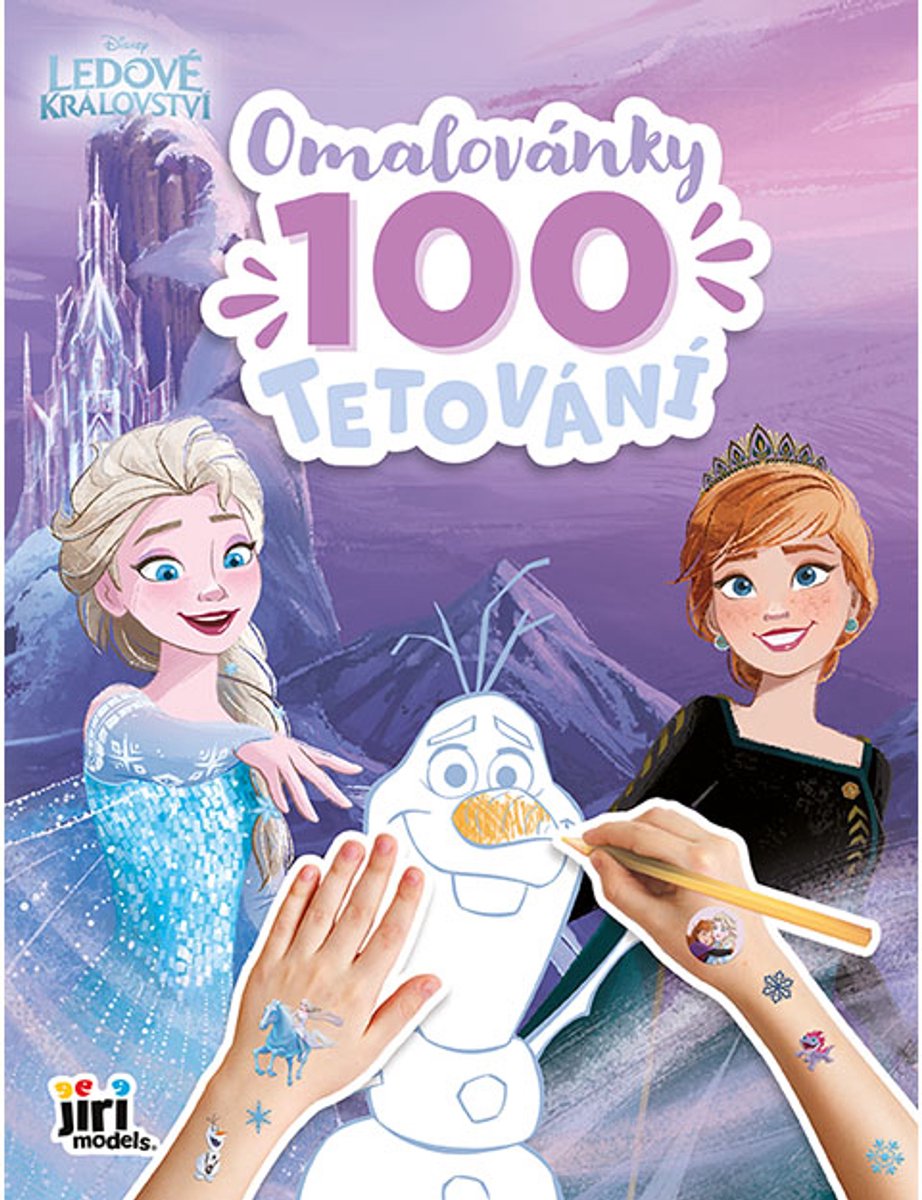 Kleurboek en 100 bevroren tatoeages - UNI