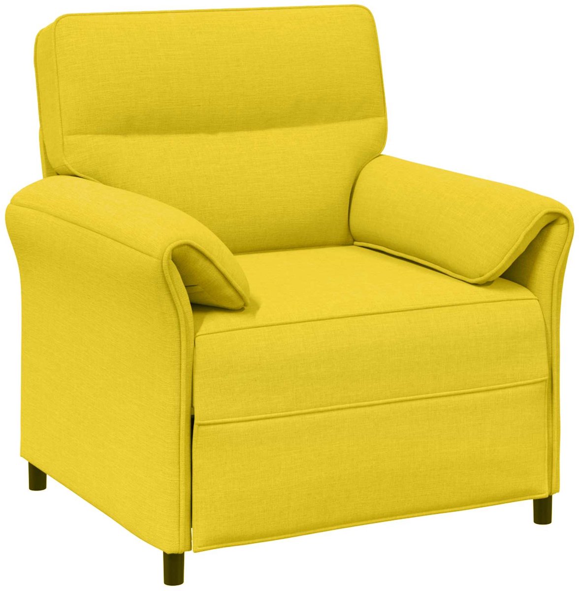 vidaXL - Bank - 100% - polyester - metalen - frame - MDF, - Multiplex