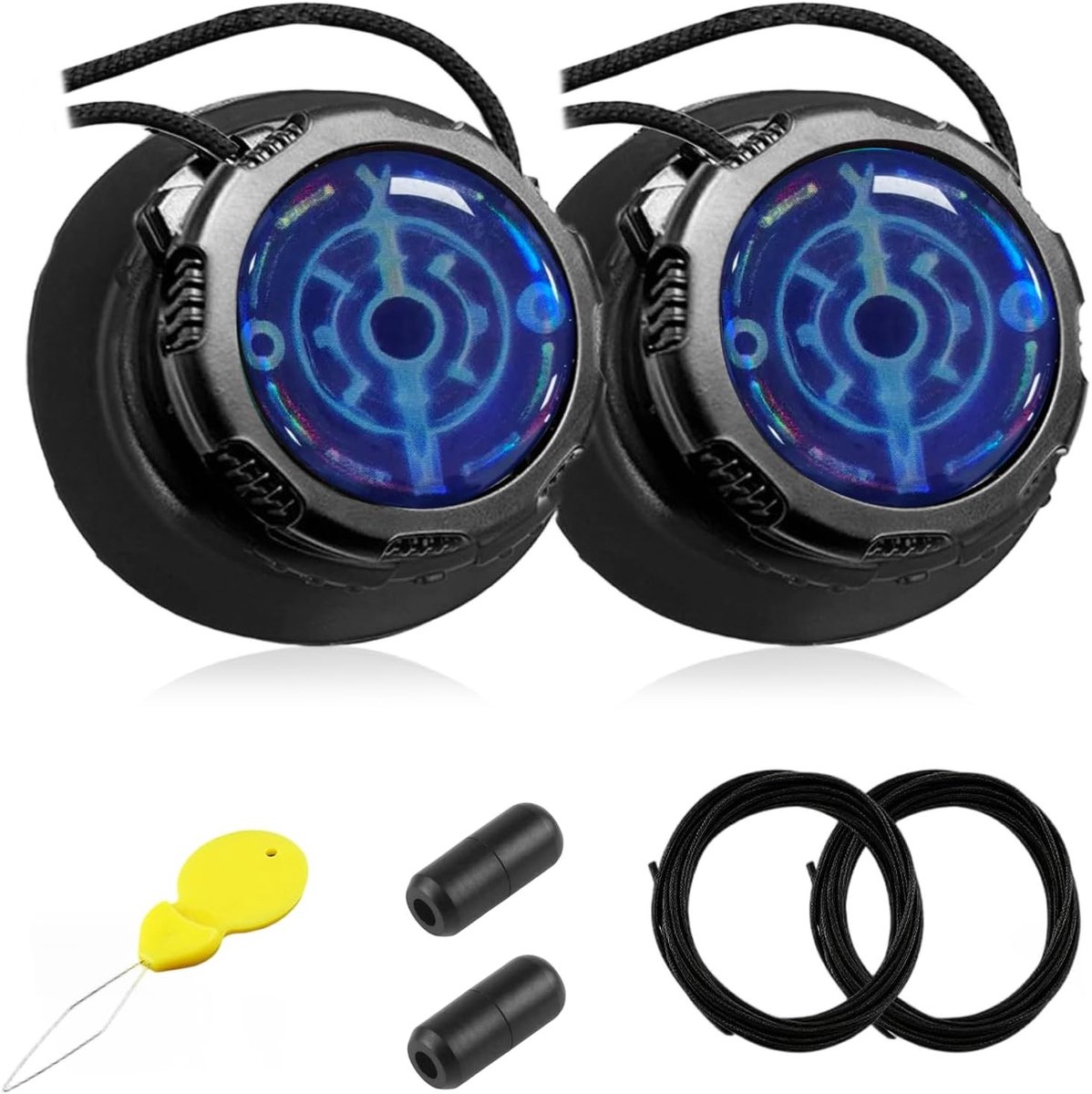 Snel te bevestigen veters zonder strikken, twist sluiting, ideaal voor sportschoenen, wandelschoenen en werkschoenen, 100 cm, unisex, 1 paar