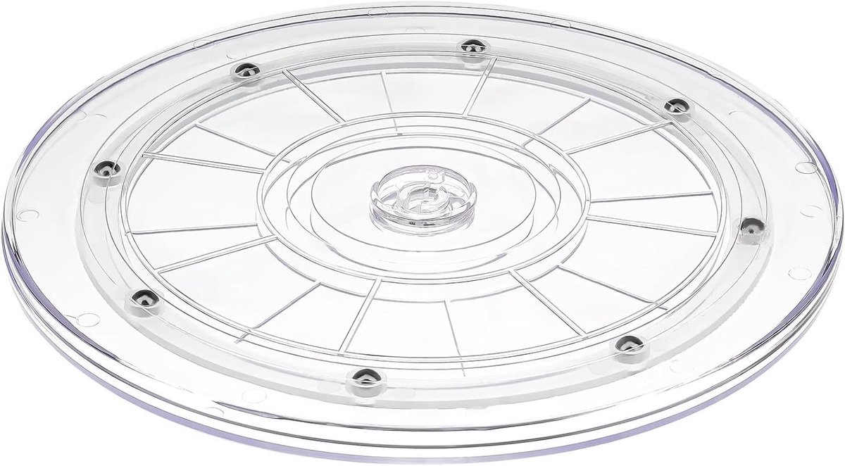 Roterende Acryl Lade voor Keukenorganisatie - Rond Draaitafel voor Opslag en Huishoudelijke Organisatie