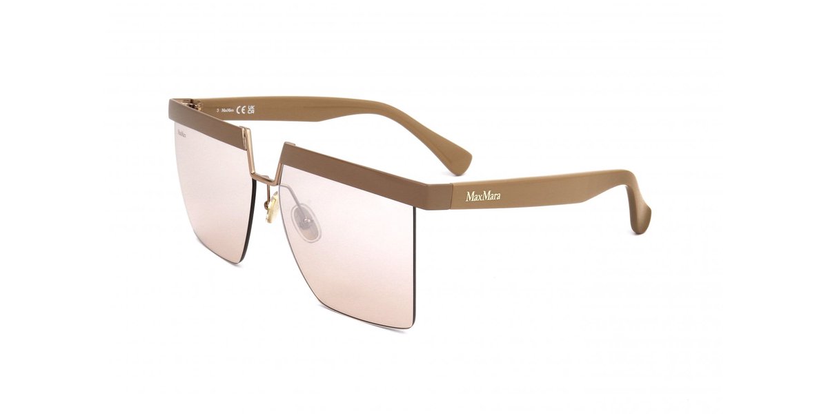 Maxmara MM0071 Shiny light brown 60/13/140 WOMAN Zonnebrillen