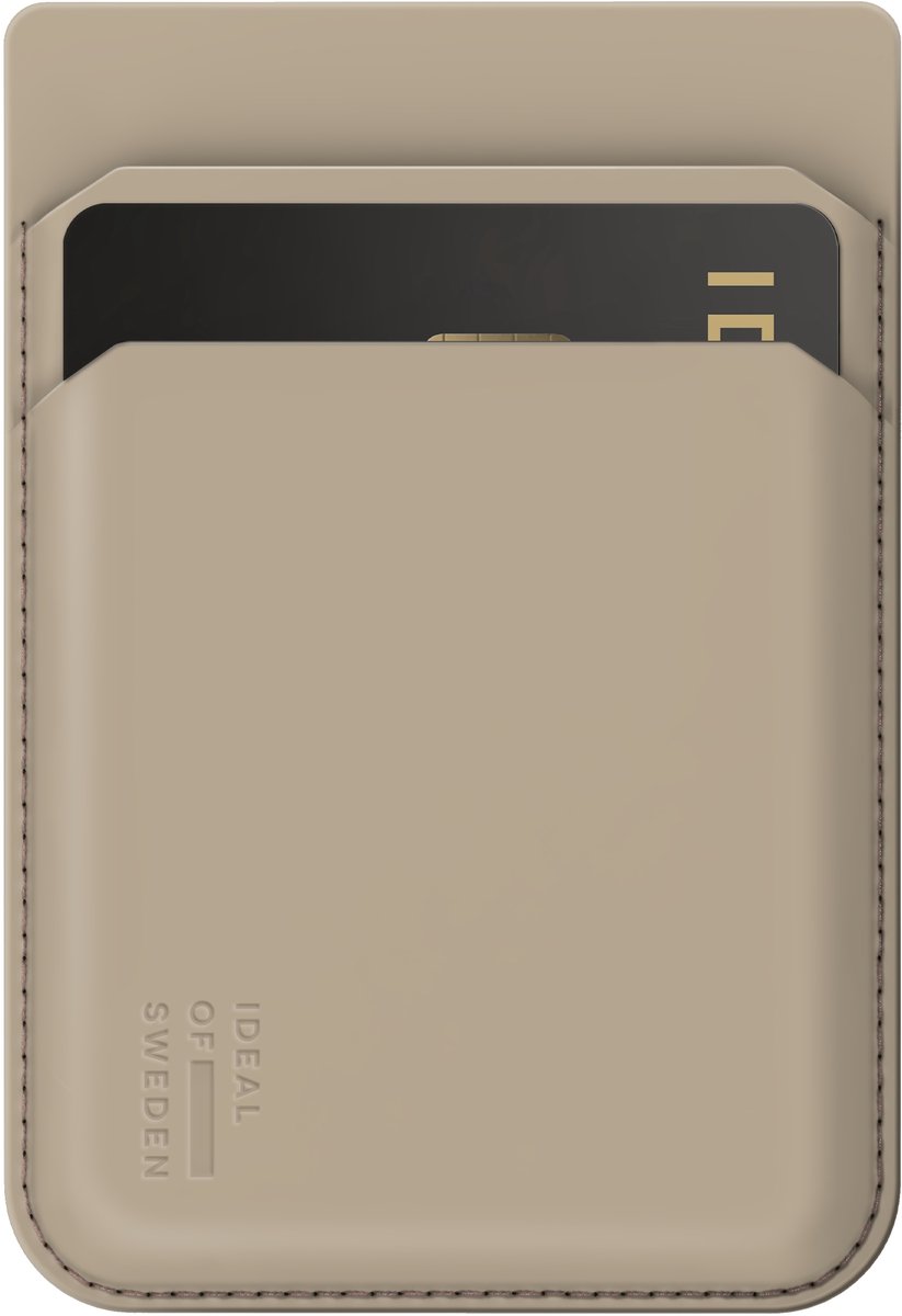 Ideal of Sweden - Magnetische kaarthouder MagSafe Beige