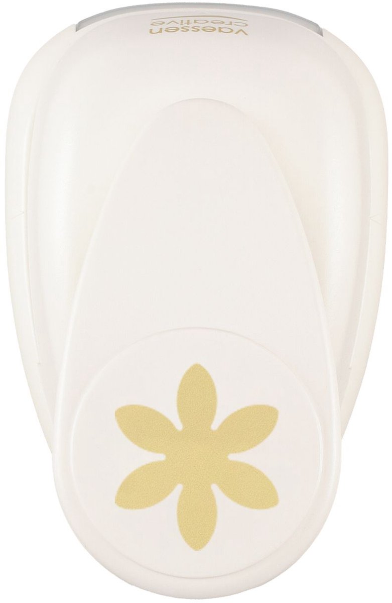 Vaessen Creative Pons - Figuurpons - Madeliefje - 3,9 x 4,5 cm