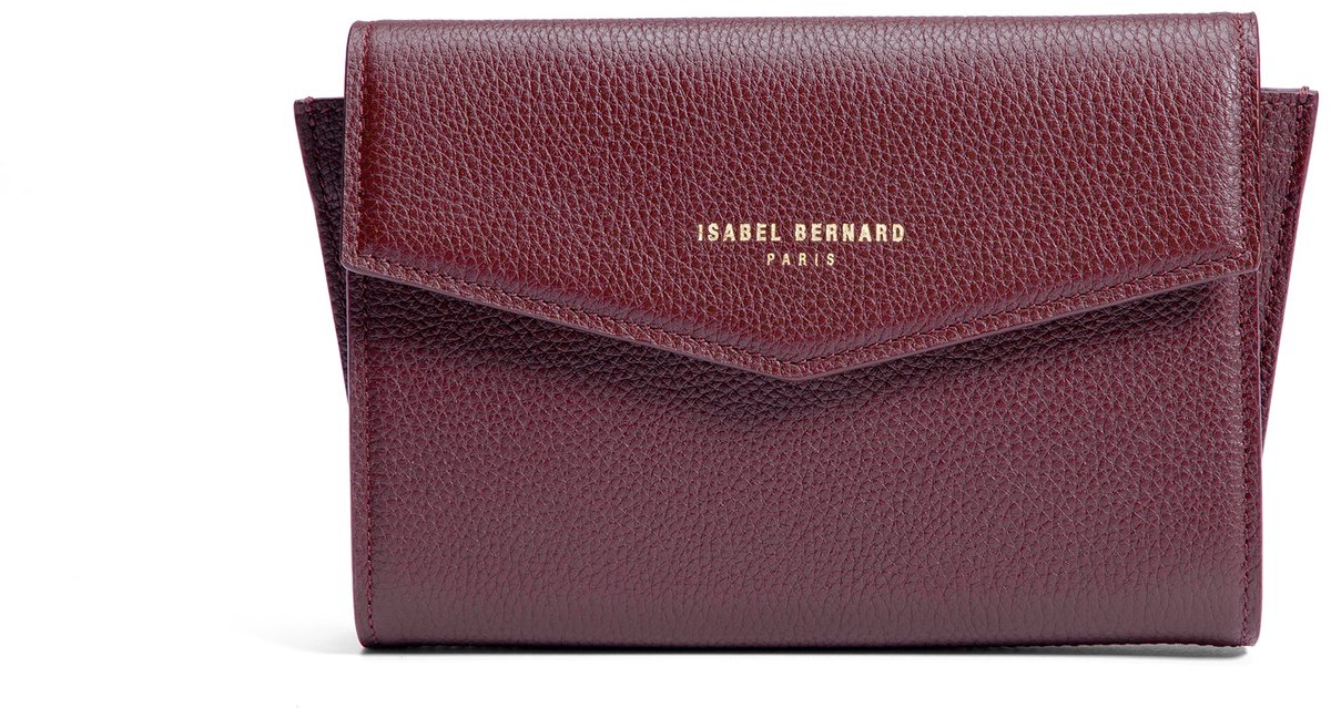 Isabel Bernard Honoré Dames Clutch Leer - Rood