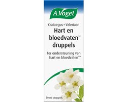 A.Vogel Crataegus + Valeriaan druppels - Bevat Valeriaan: ondersteunt het hart - 50 ml