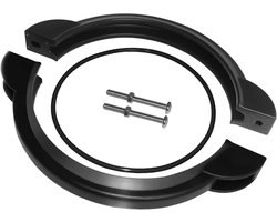 Vervangingsonderdelen voor de klemmen van de zandfilterpomp van Geschikt voor Intex 12-inch en 14-inch zwembadzandfilterpompen, inclusief O-ringen en schroeven.