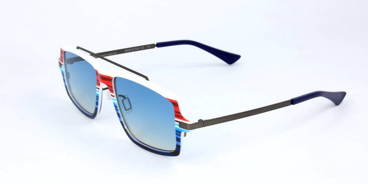 Italia Independent I I MOD NELSON 0451 Race yellow/black glossy 54/17/145 MAN Zonnebrillen
