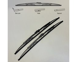 Novid Car Auto Ruitenwissers - Ruitenwisserbladen - 50cm / 500mm / 20 inch
