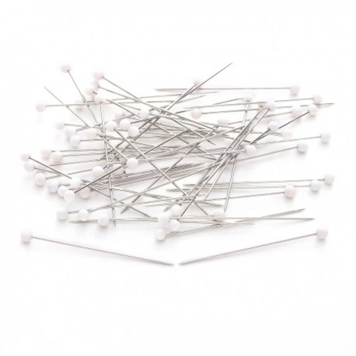 Mediac glaskop spelden 38mm 100stuks