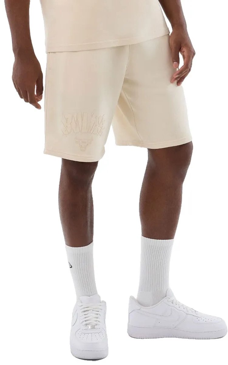 New Era Nba Core Plus Chicago Bulls Korte Broek M Man Beige