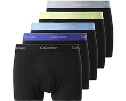 Calvin Klein - Heren Onderbroeken 5-Pack Icon Stretch Boxers - Zwart - Maat XXL