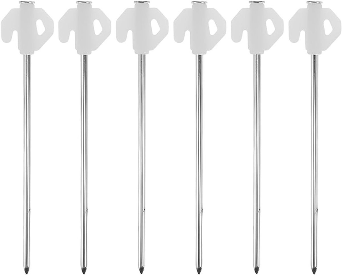 Lichtgevende tentharingen - Haringen set - Kamperen en outdoor - Nachtelijk zichtbaar - 5 stuks - Meerkleurig